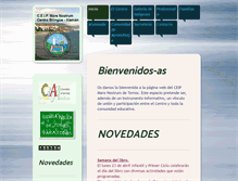 Tablet Screenshot of ceipmarenostrum.com